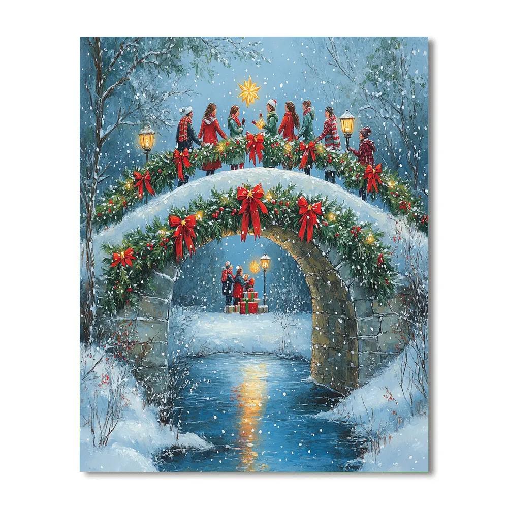 Garland Bridge Reunion paint by number