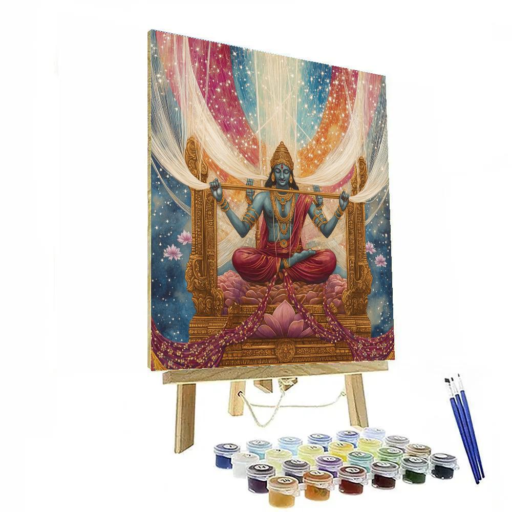 Cosmic Loom Brahma Crafted paint by numbers