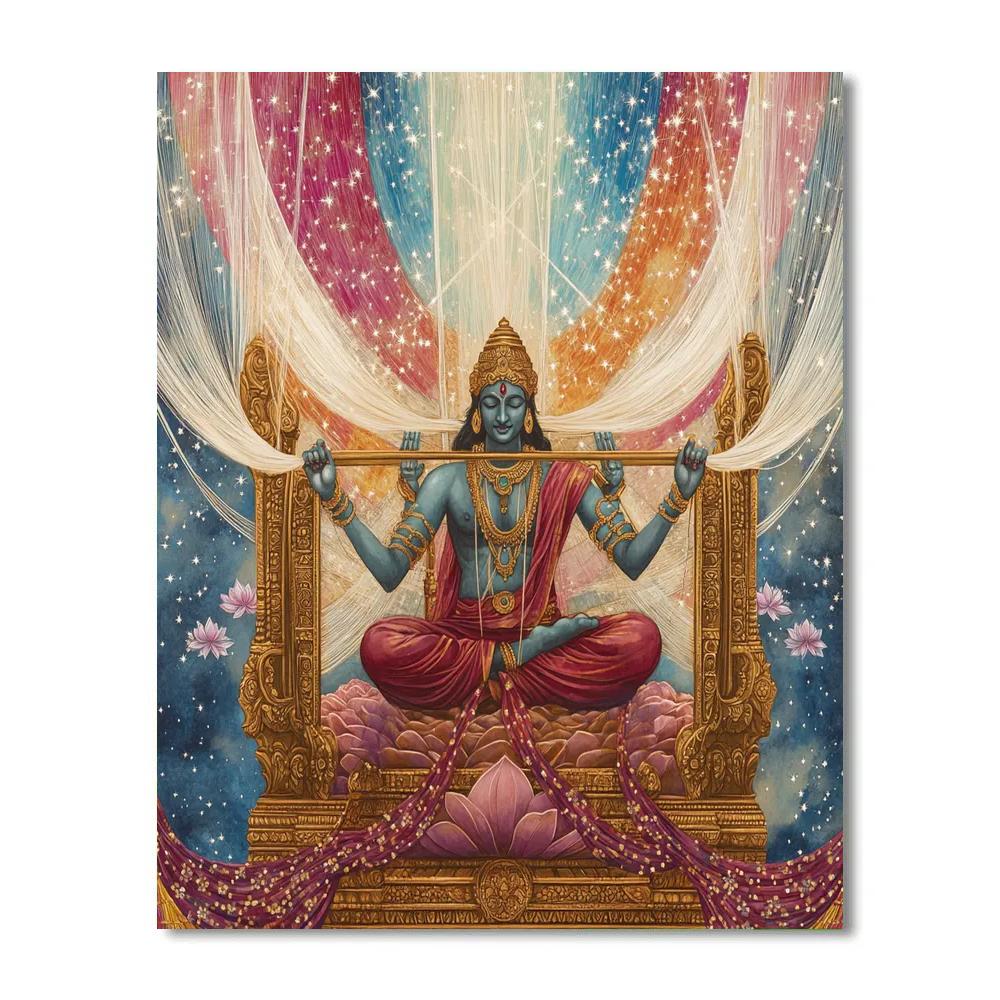 Cosmic Loom Brahma Crafted paint by numbers