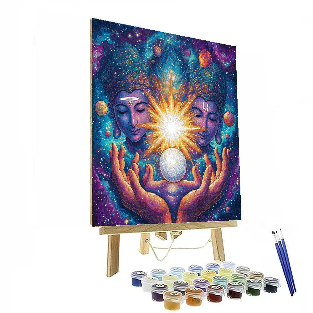 Brahma With The Seed Of A New Star painting number kit