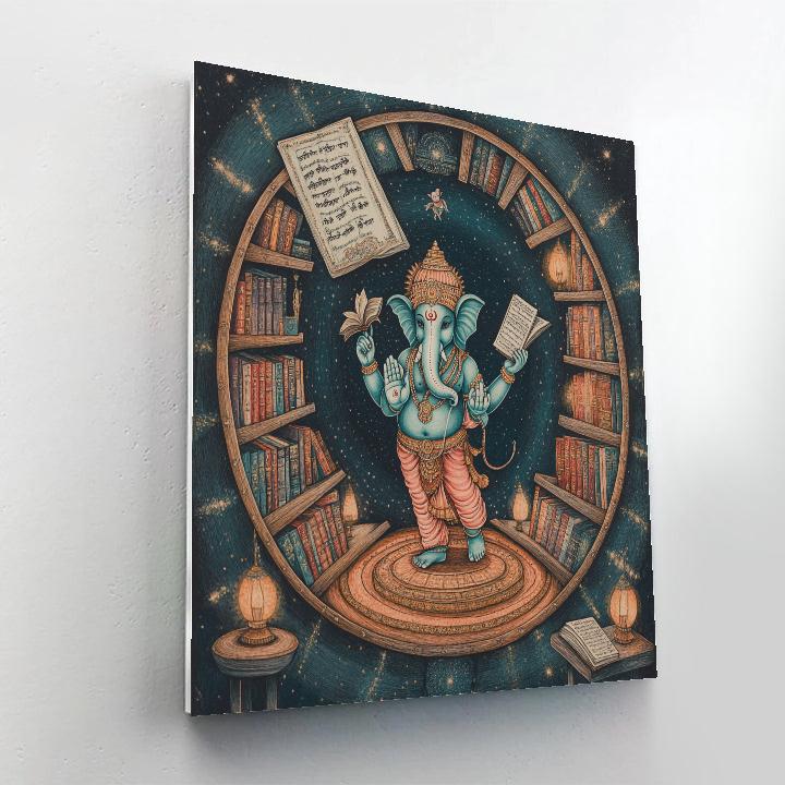 Ganesha-Celestial Library Of Quiet Orbits Paint by numbers art