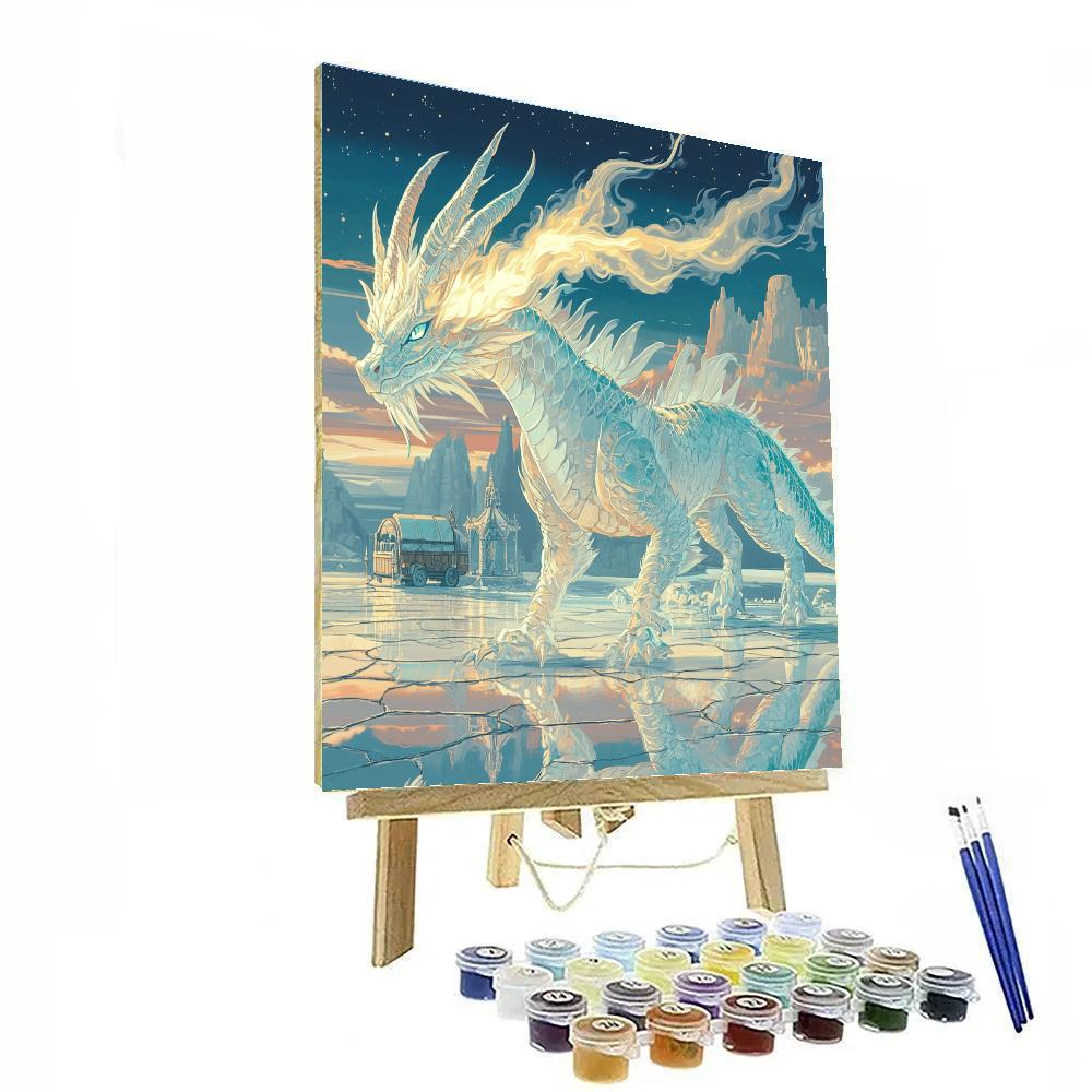 Dragon Of The Mirror Salt Flats Numbered painting kits