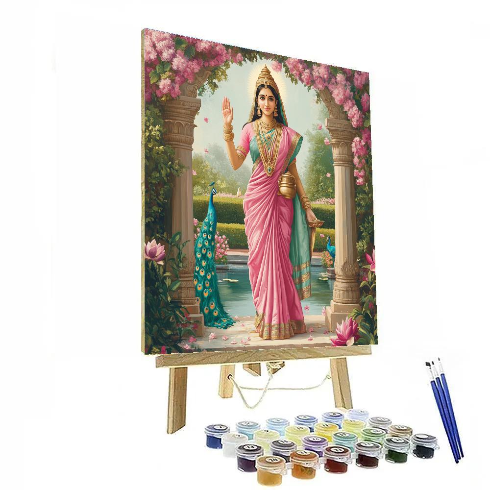 Garden Arch Parvati Blessing paint by color