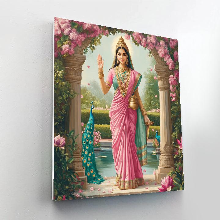 Garden Arch Parvati Blessing paint by color