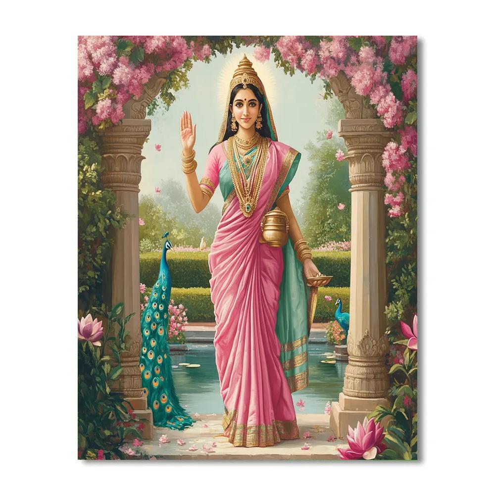 Garden Arch Parvati Blessing paint by color