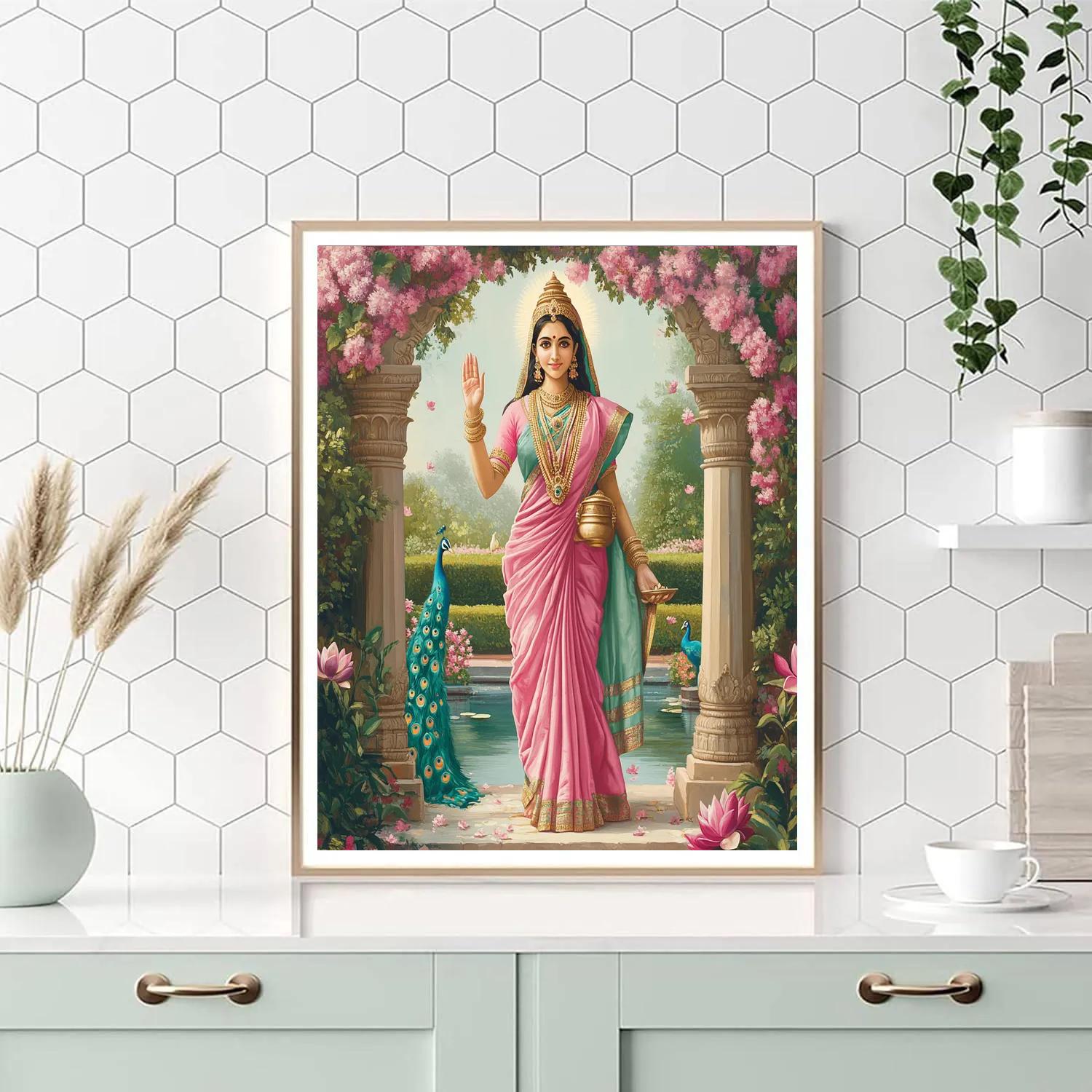 Garden Arch Parvati Blessing paint by color