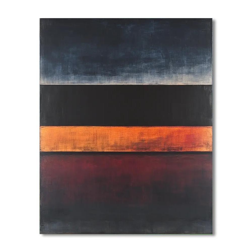 Mark Rothko Inspired Event Horizon Lullaby Number painting
