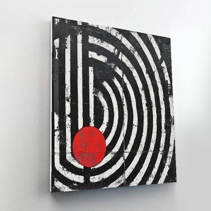 Banksy Inspired Broadcast Collapse DIY paint by numbers