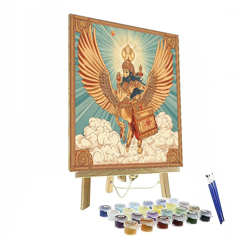 Garuda Courier Of The Four Symbols Number painting