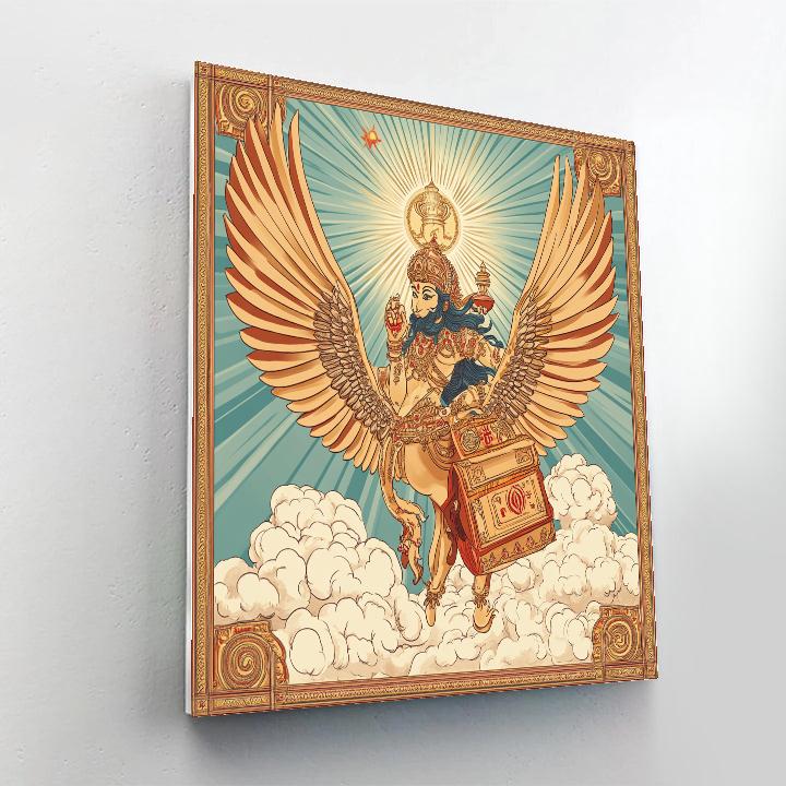 Garuda Courier Of The Four Symbols Number painting