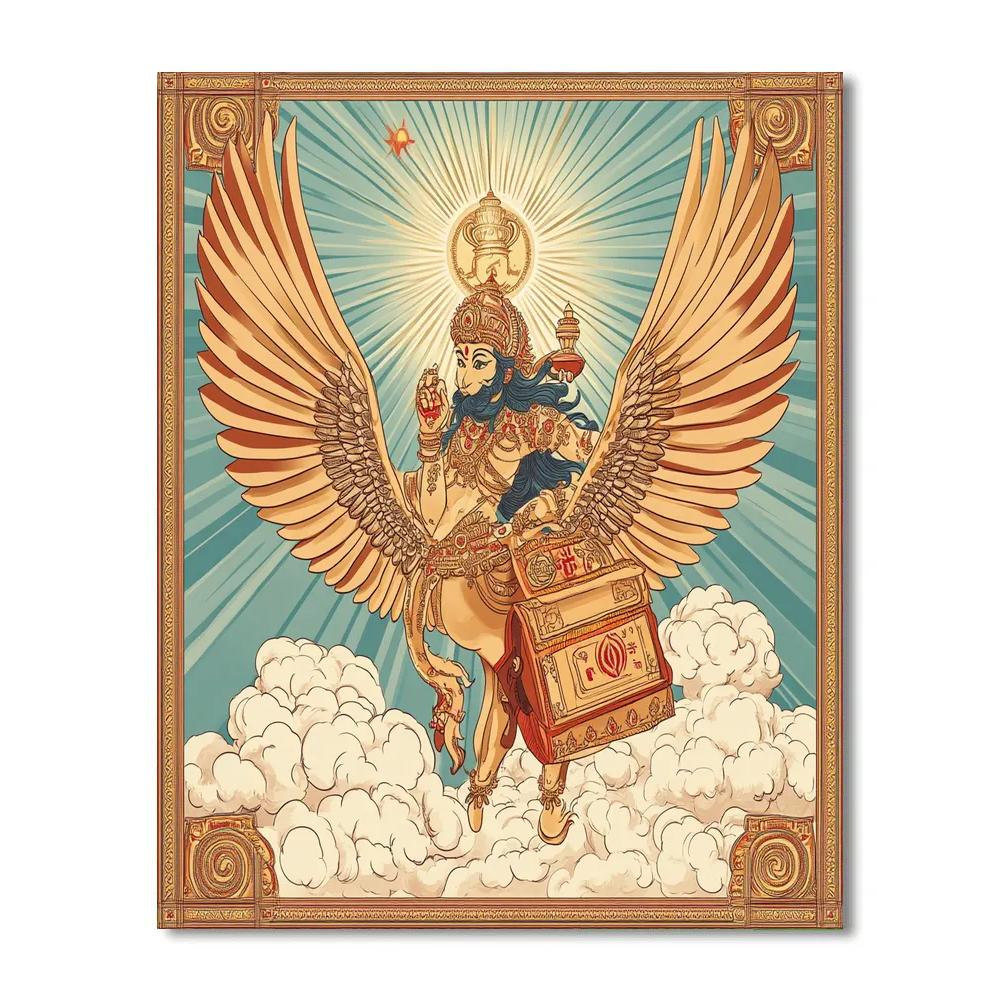Garuda Courier Of The Four Symbols Number painting