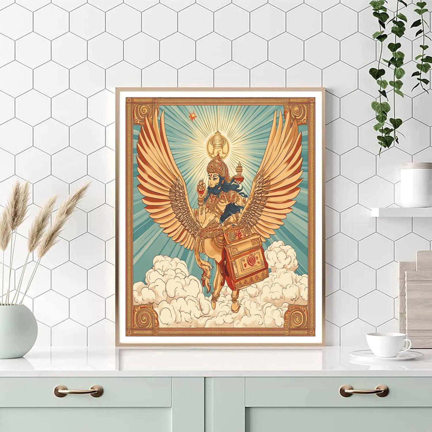 Garuda Courier Of The Four Symbols Number painting