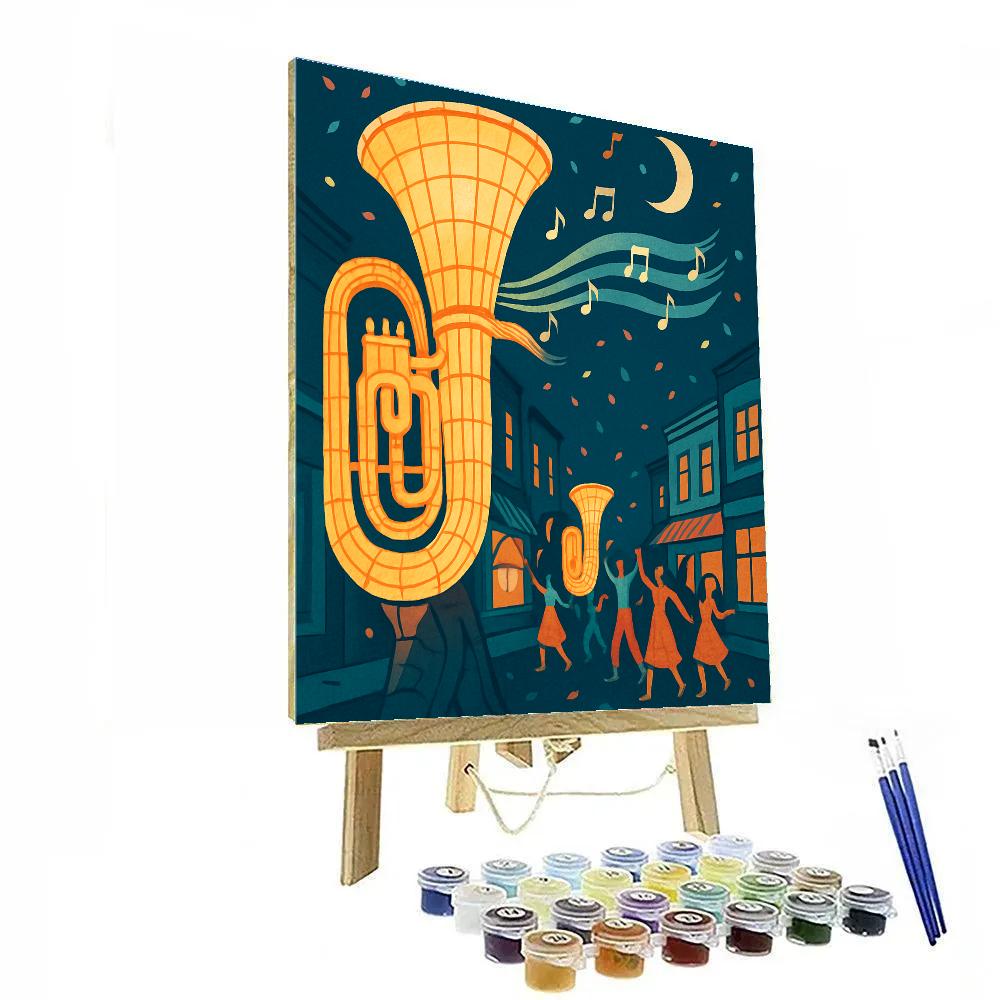 Clockwork Parade Of Music Lanterns Paint by numbers kits