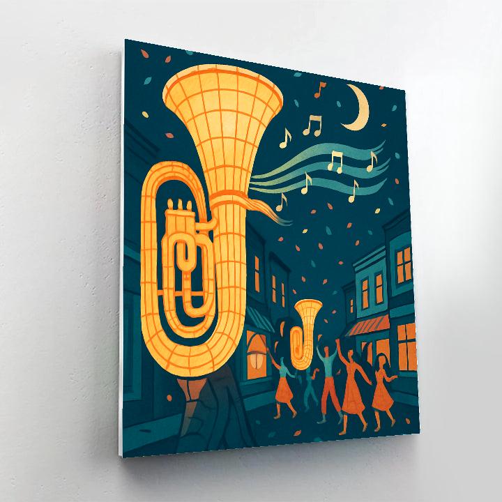 Clockwork Parade Of Music Lanterns Paint by numbers kits