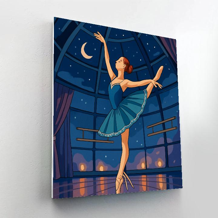 Ballet Starship Rehearsal Numbered painting kits