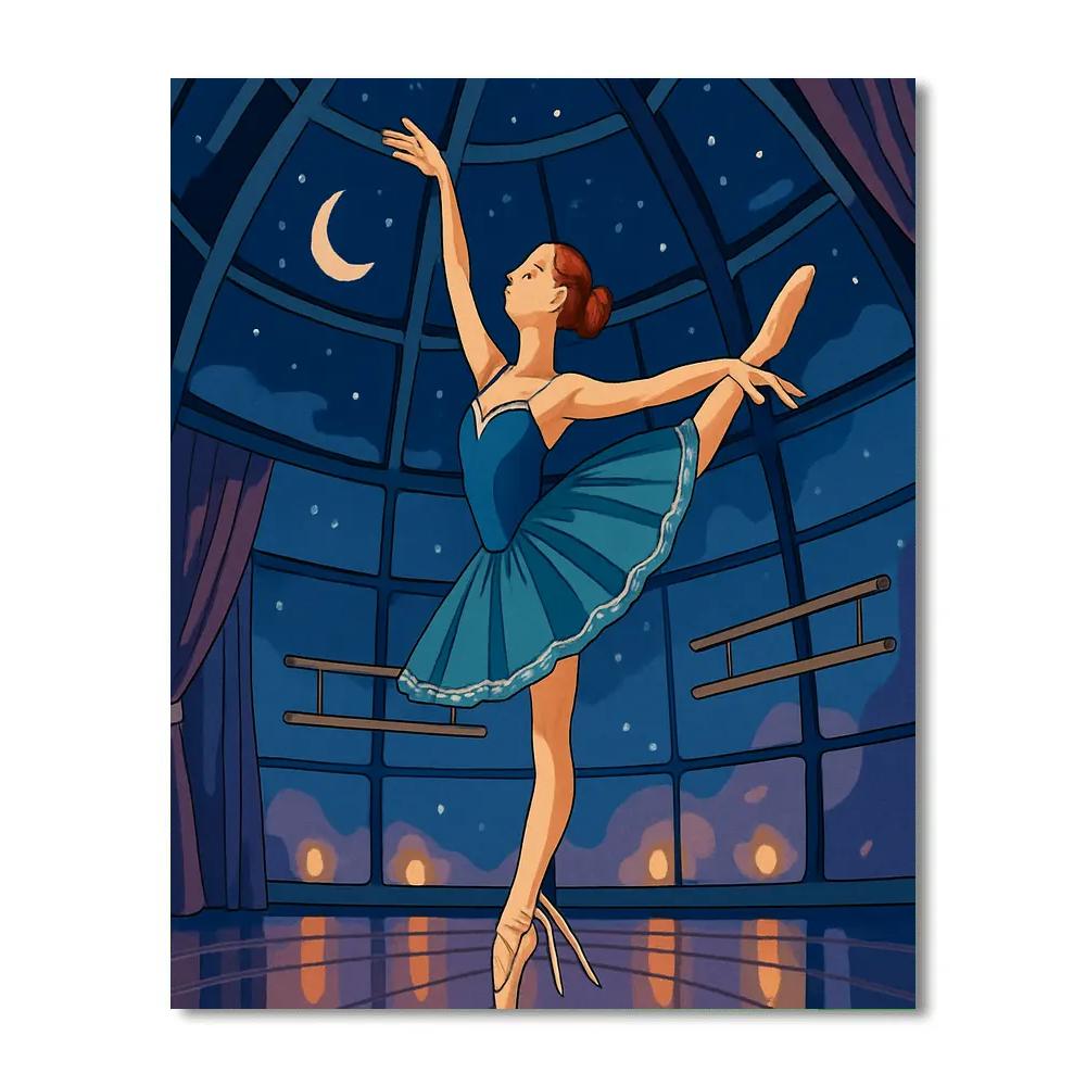 Ballet Starship Rehearsal Numbered painting kits