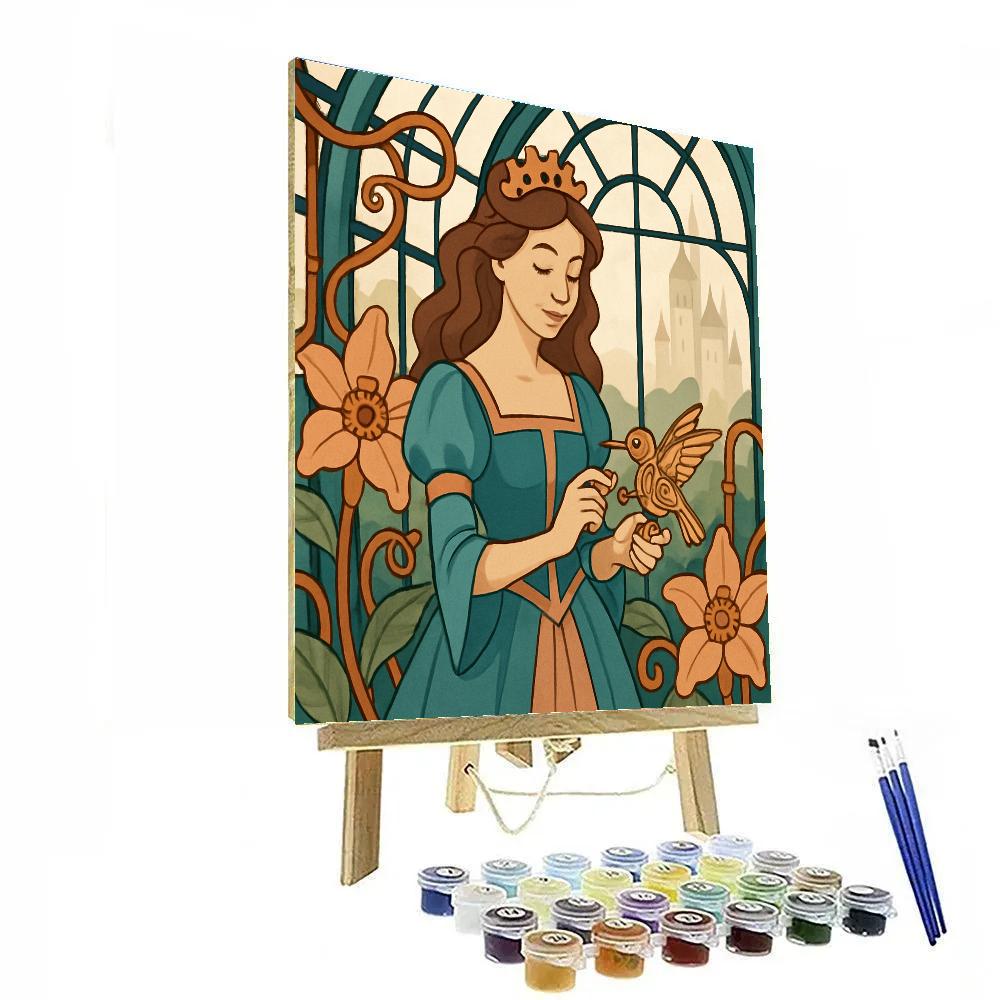 Clockwork Conservatory Princess Painting by numbers kit