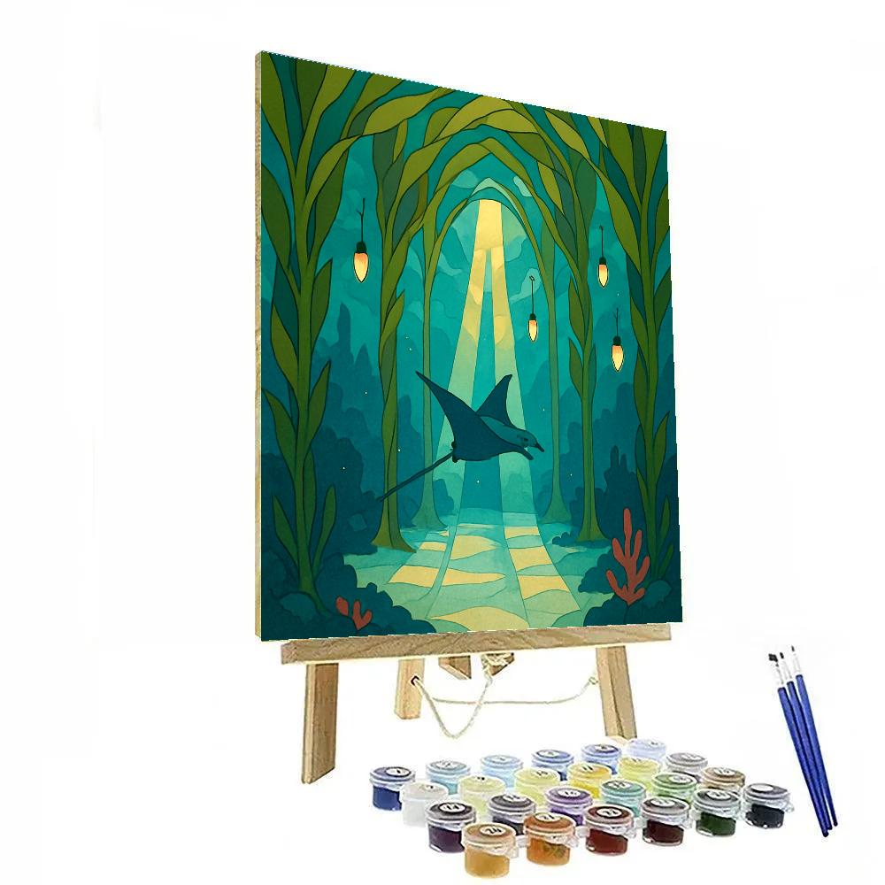 Ocean Glass Cathedral paint by color