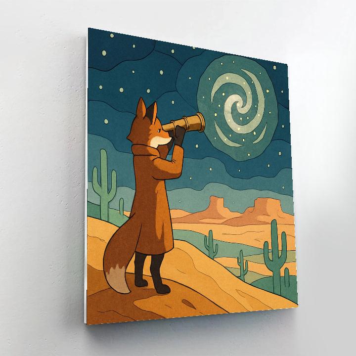 Desert Mirage Observatory Paint by numbers kits