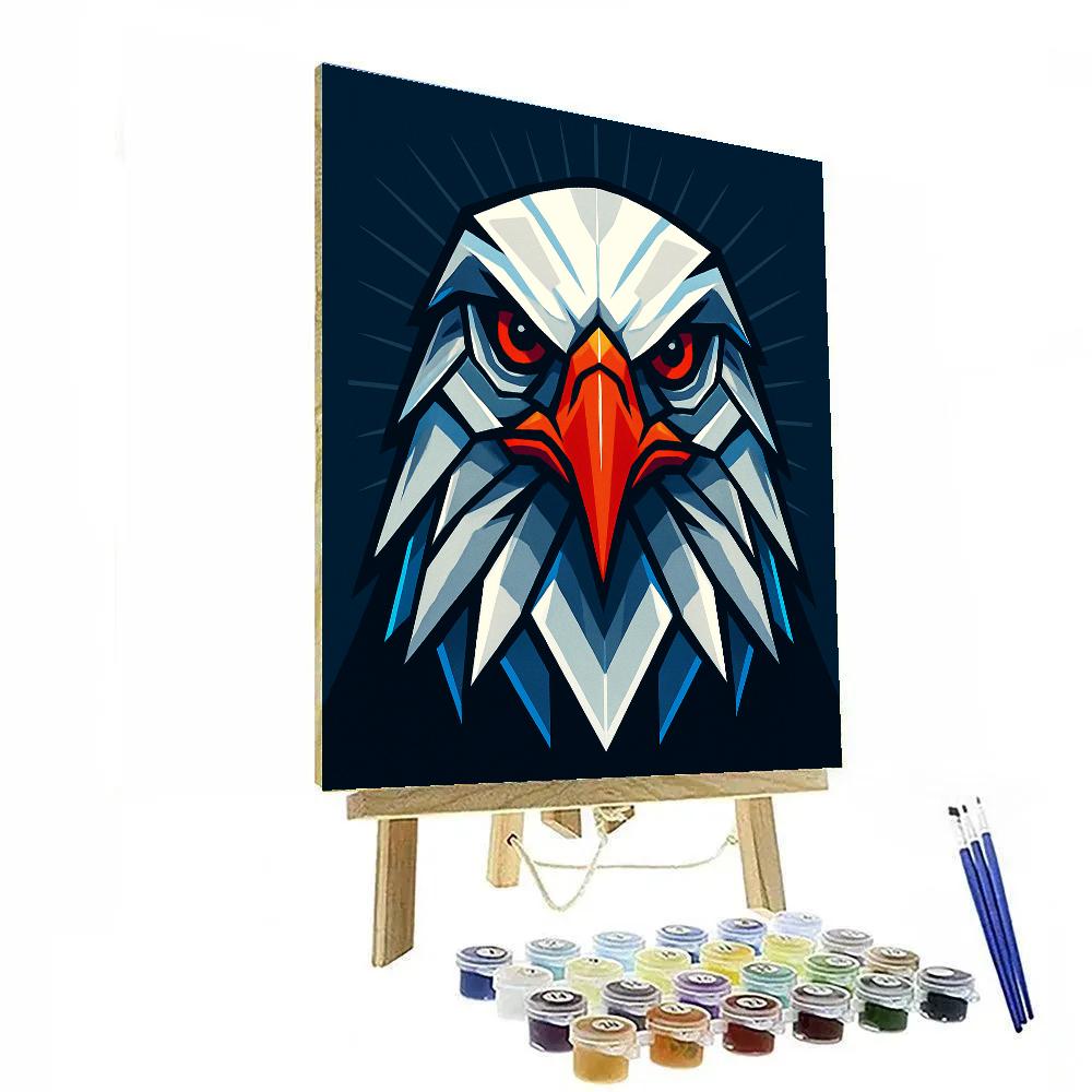 Radiant Gear Eagle DIY paint by numbers