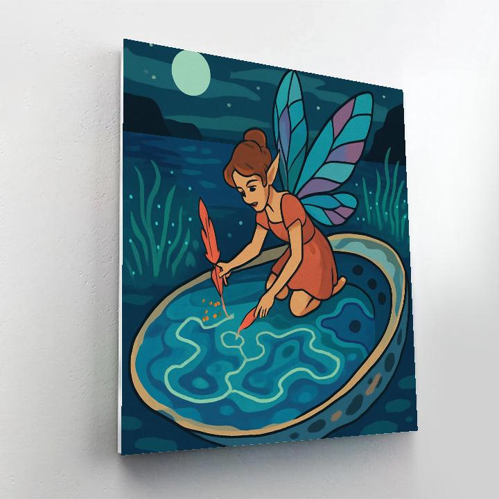 Fairy Prism Tide Cartographer painting number kit