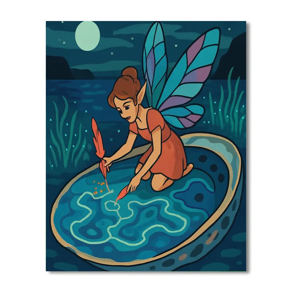 Fairy Prism Tide Cartographer painting number kit