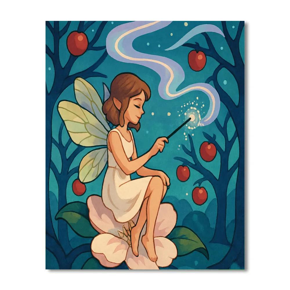 Aurora Orchard Dreamer Fairy Painting by numbers kit