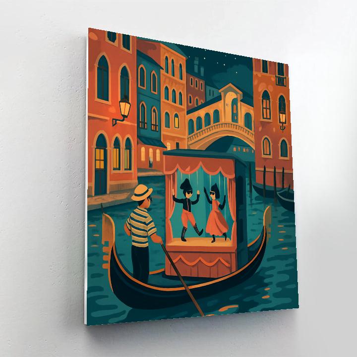 Clockwork Carnival Venice DIY paint by numbers