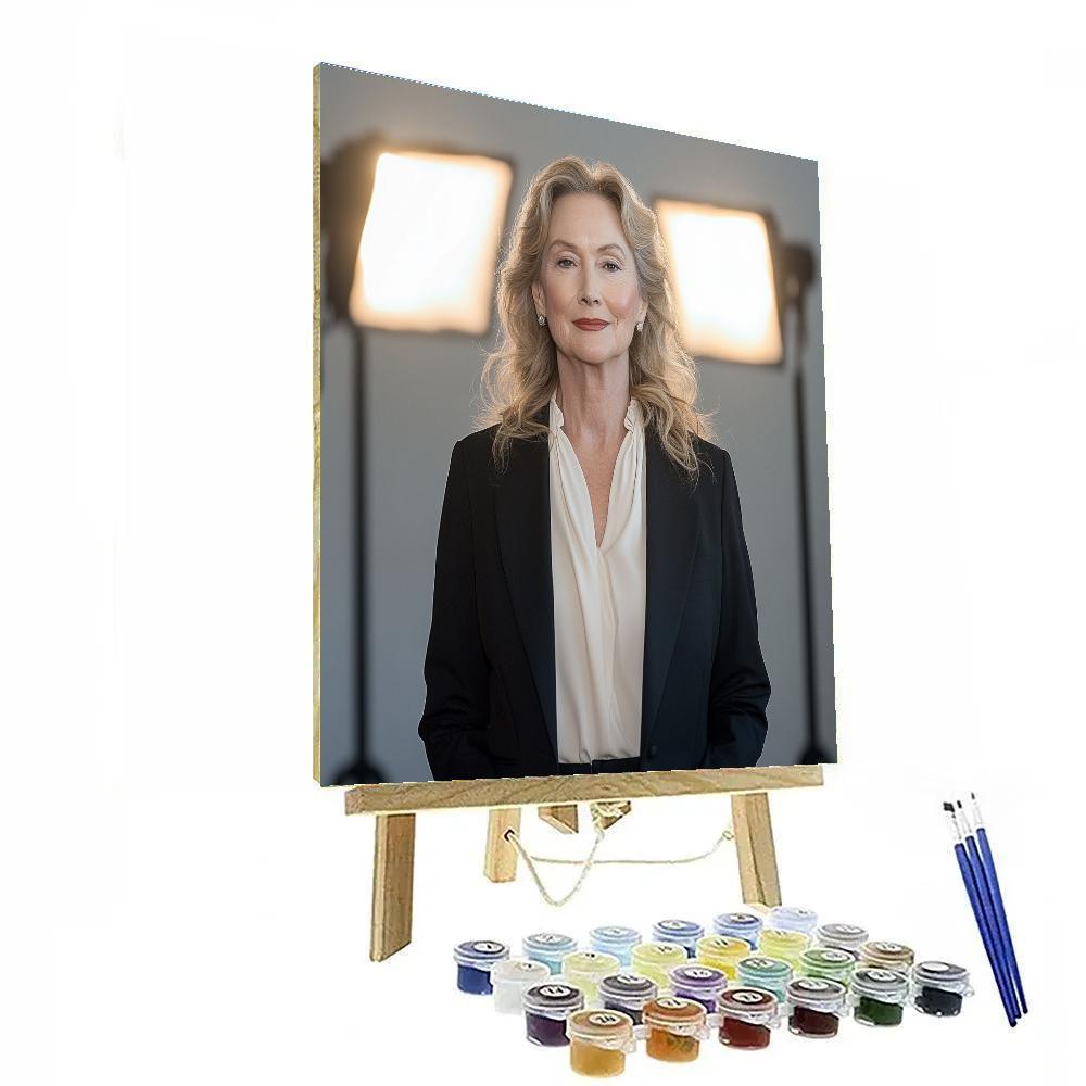 Meryl Streep The Chameleons Spotlight In Quiet Power Paint by numbers kits