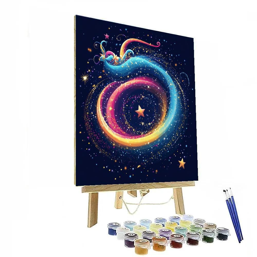 Genie Cosmic Carnival Of Wishes Numbered painting kits