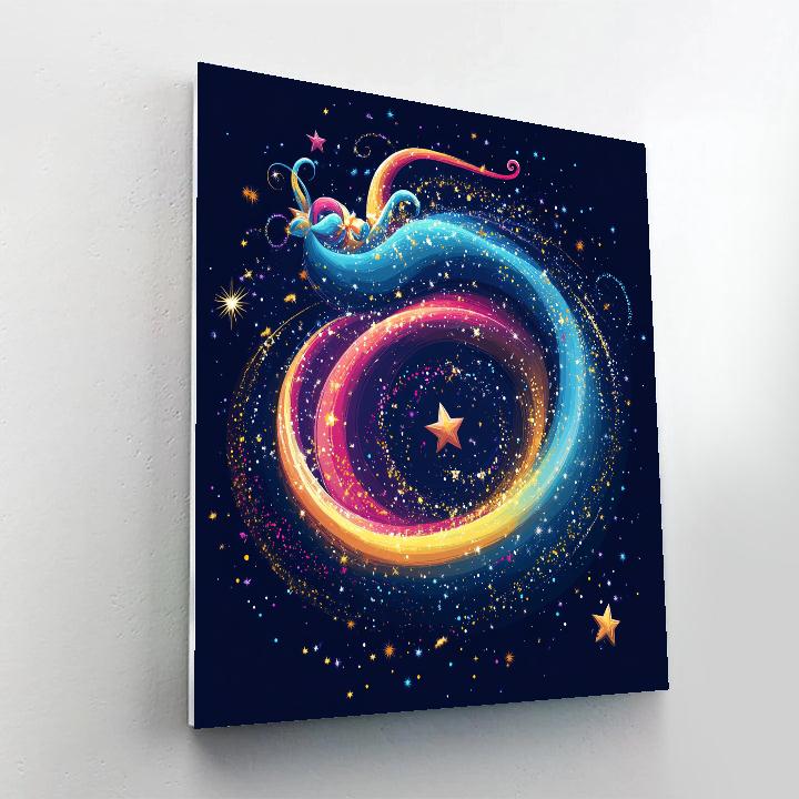 Genie Cosmic Carnival Of Wishes Numbered painting kits