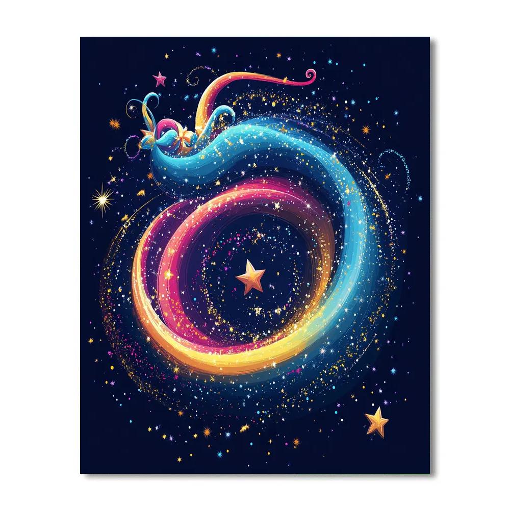 Genie Cosmic Carnival Of Wishes Numbered painting kits