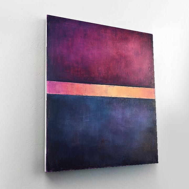 Mark Rothko Inspired Eclipse Of Quiet Radiance painting number kit