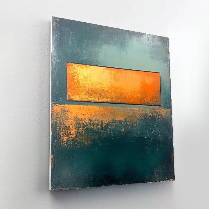Mark Rothko Inspired Nebular Memory Drift paint by number