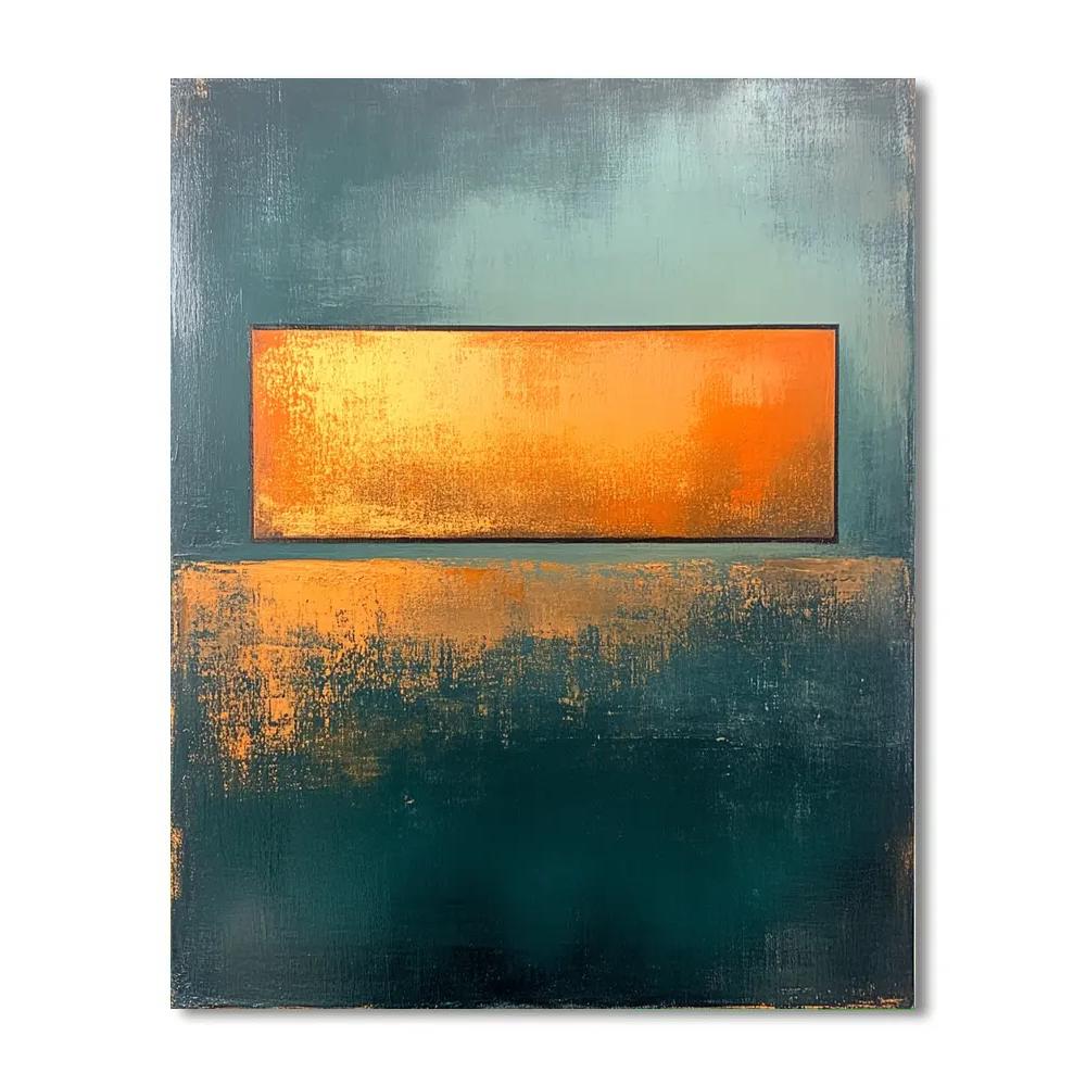 Mark Rothko Inspired Nebular Memory Drift paint by number