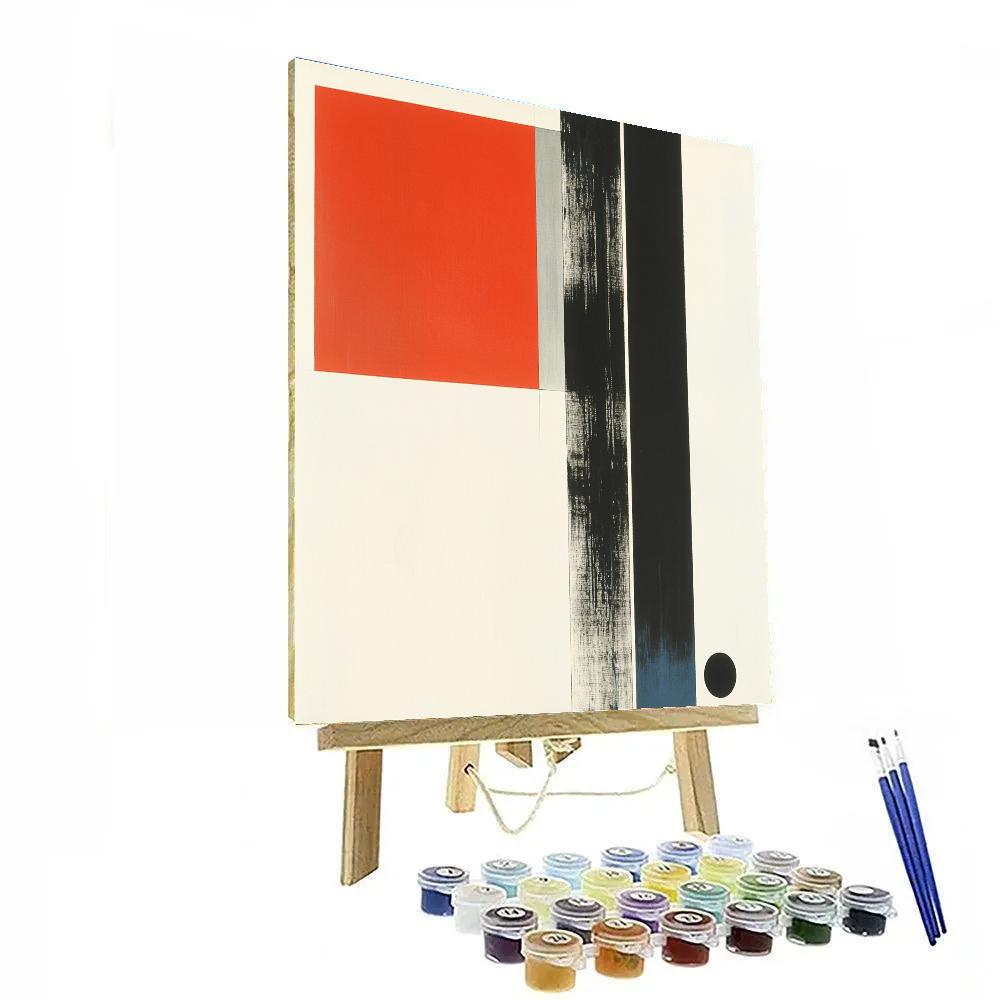 Kazimir Malevich Inspired Quantum Horizon Schema painting number kit