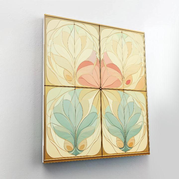 Alphonse Mucha Inspired Seasons Of The Invisible Garden painting number kit