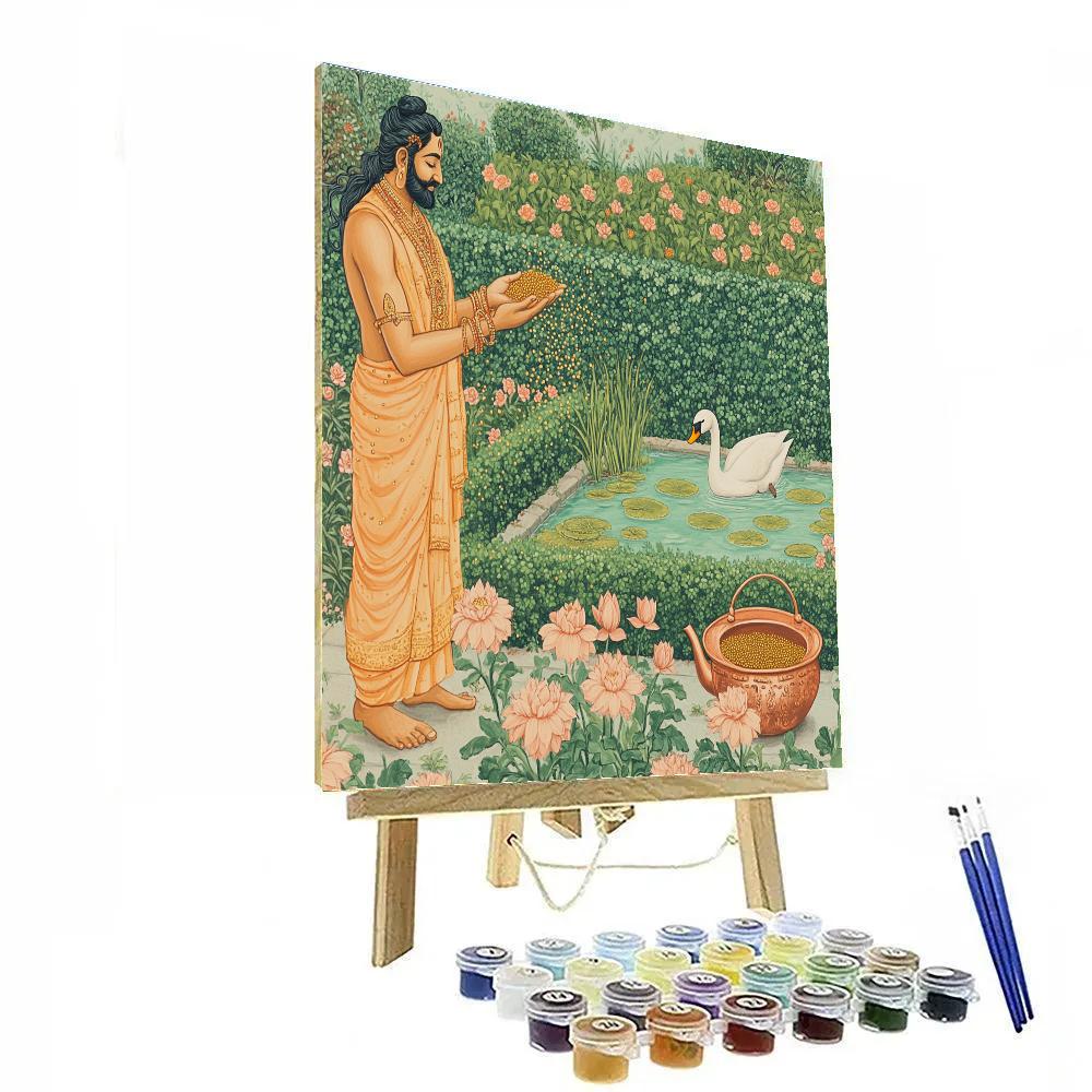 Brahma Garden Of First Seeds Paint by numbers kits