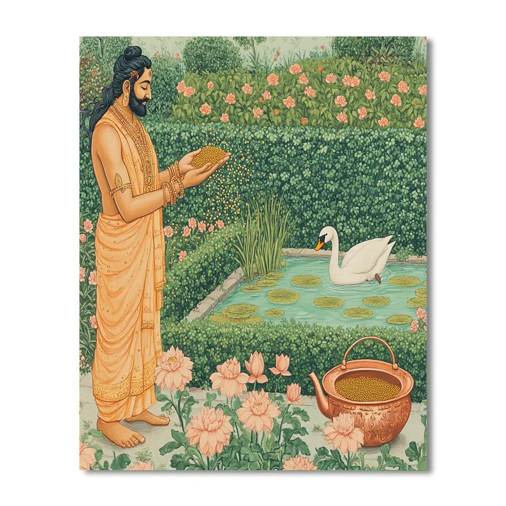 Brahma Garden Of First Seeds Paint by numbers kits