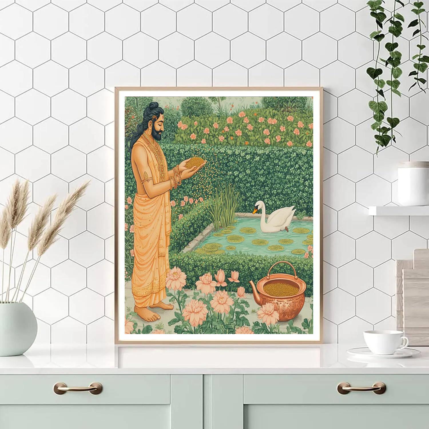 Brahma Garden Of First Seeds Paint by numbers kits