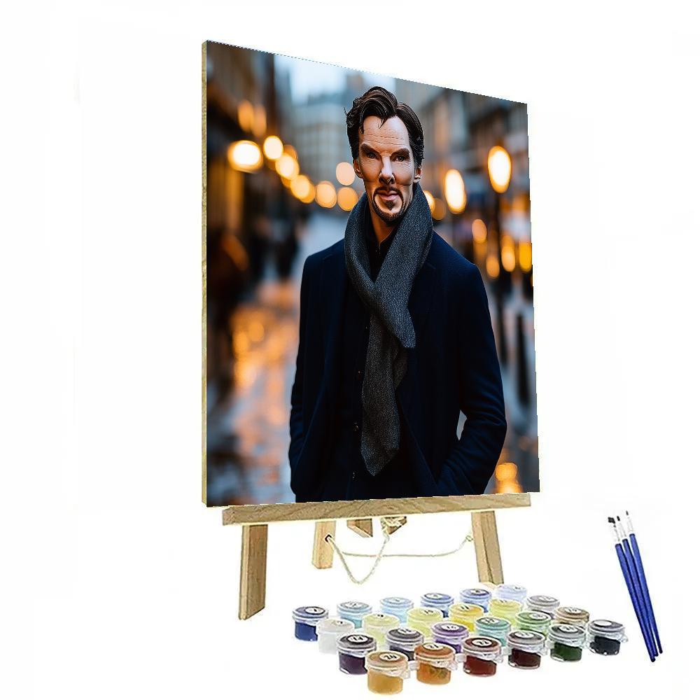 Benedict Cumberbatch: Sorcery In The City Of Second Chances Numbered painting kits
