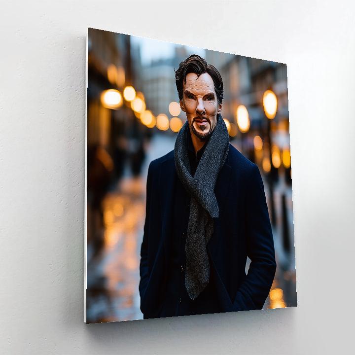 Benedict Cumberbatch: Sorcery In The City Of Second Chances Numbered painting kits