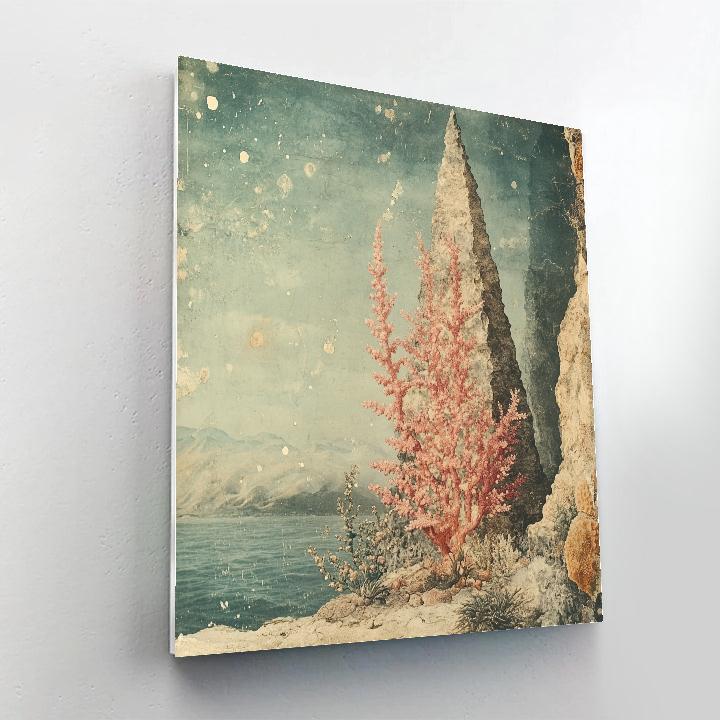 Michelangelo Inspired Coral Cathedral Reef paint by color