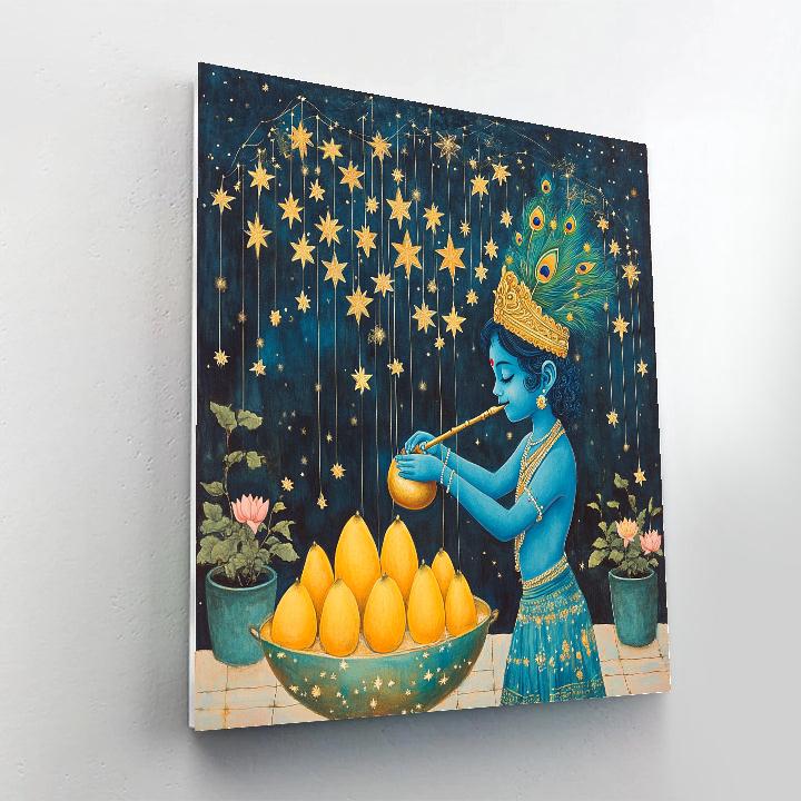 Krishna The Star Orchard Gardener Paint by numbers kits