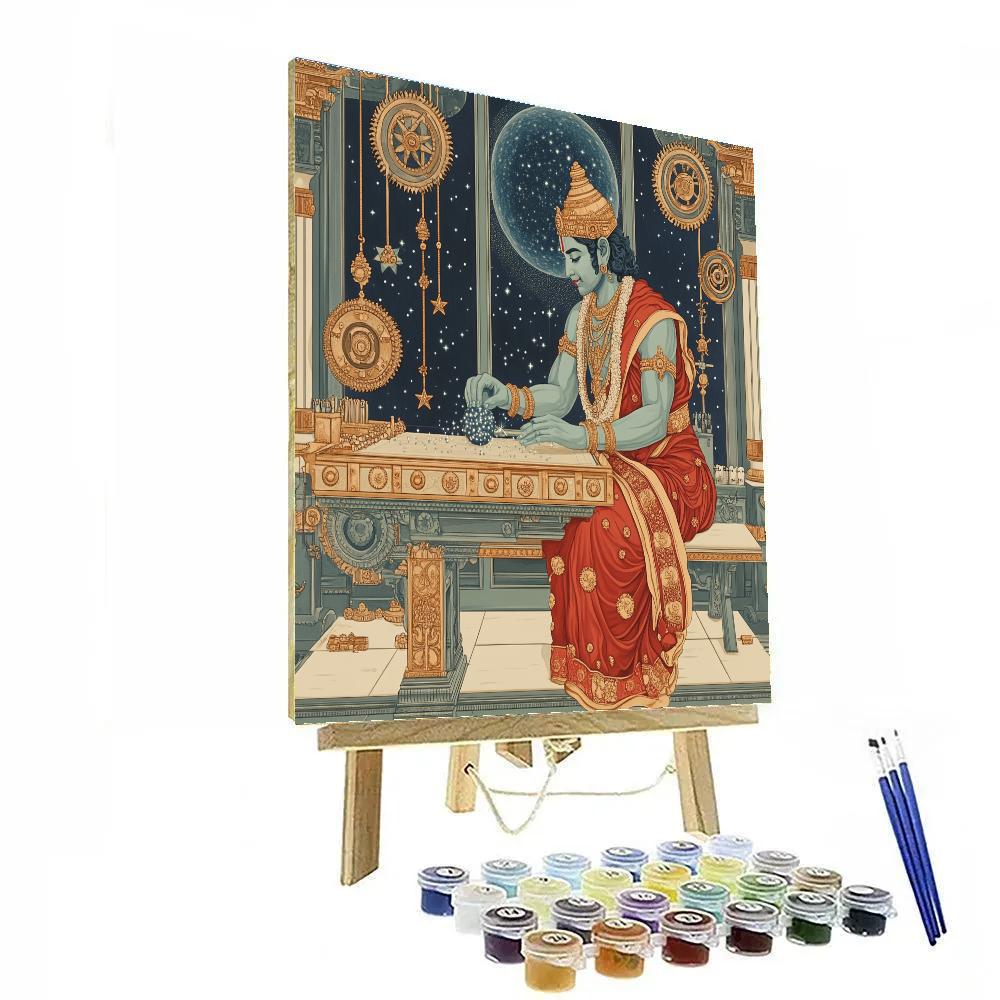 Brahma Crafted Constellation Workshop Numbered painting kits