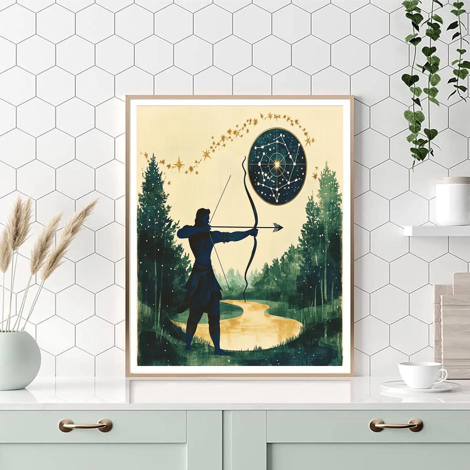 Rama At The Constellation Bow Range paint by numbers