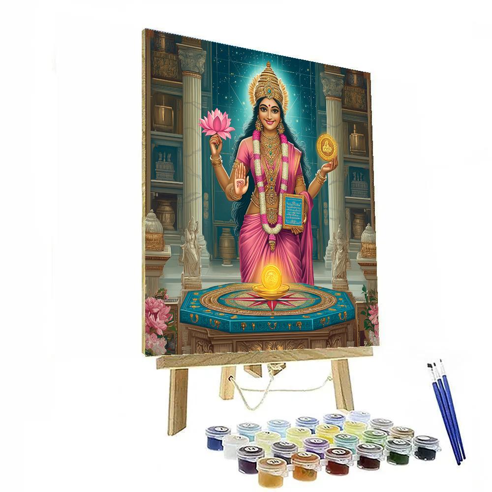 Lotus Maproom Of Lakshmi Paint by numbers kits