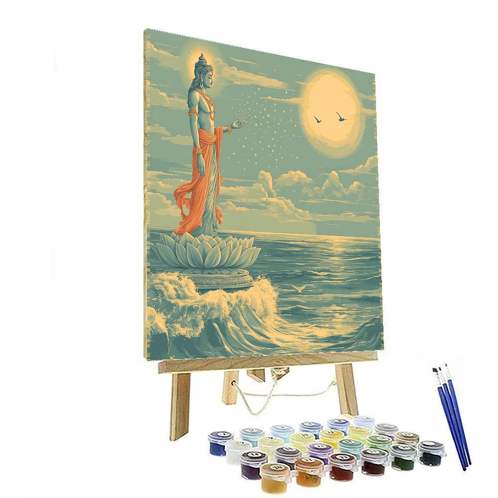 Brahma Ocean Horizon Creation Breeze Painting by numbers kit
