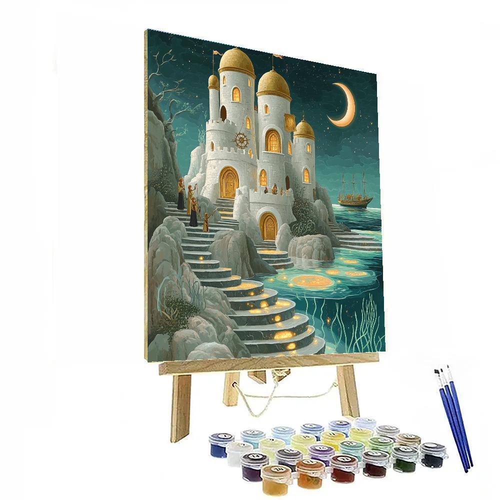 Castle Of The Tidal Observatory Numbered painting kits