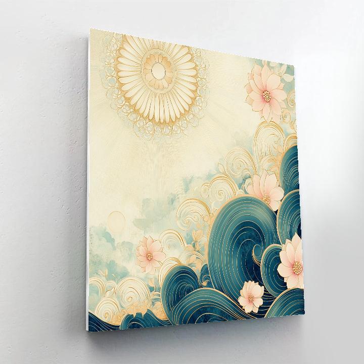 Alphonse Mucha Inspired Equinox Aureole Patterns Painting by numbers kit